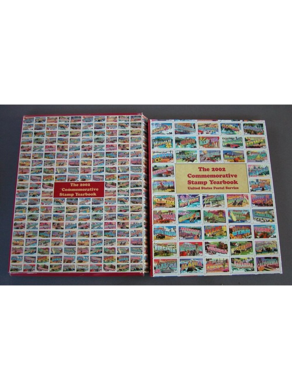 2002 Commemorative Stamp Yearbook issued by the United States Postal Service